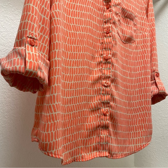 🆕The Limited Ashton button up, roll sleeve Autumn Shirt Sz XS - Picture 4 of 10